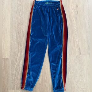 Aviator nation sweatpants velvet sweatpants